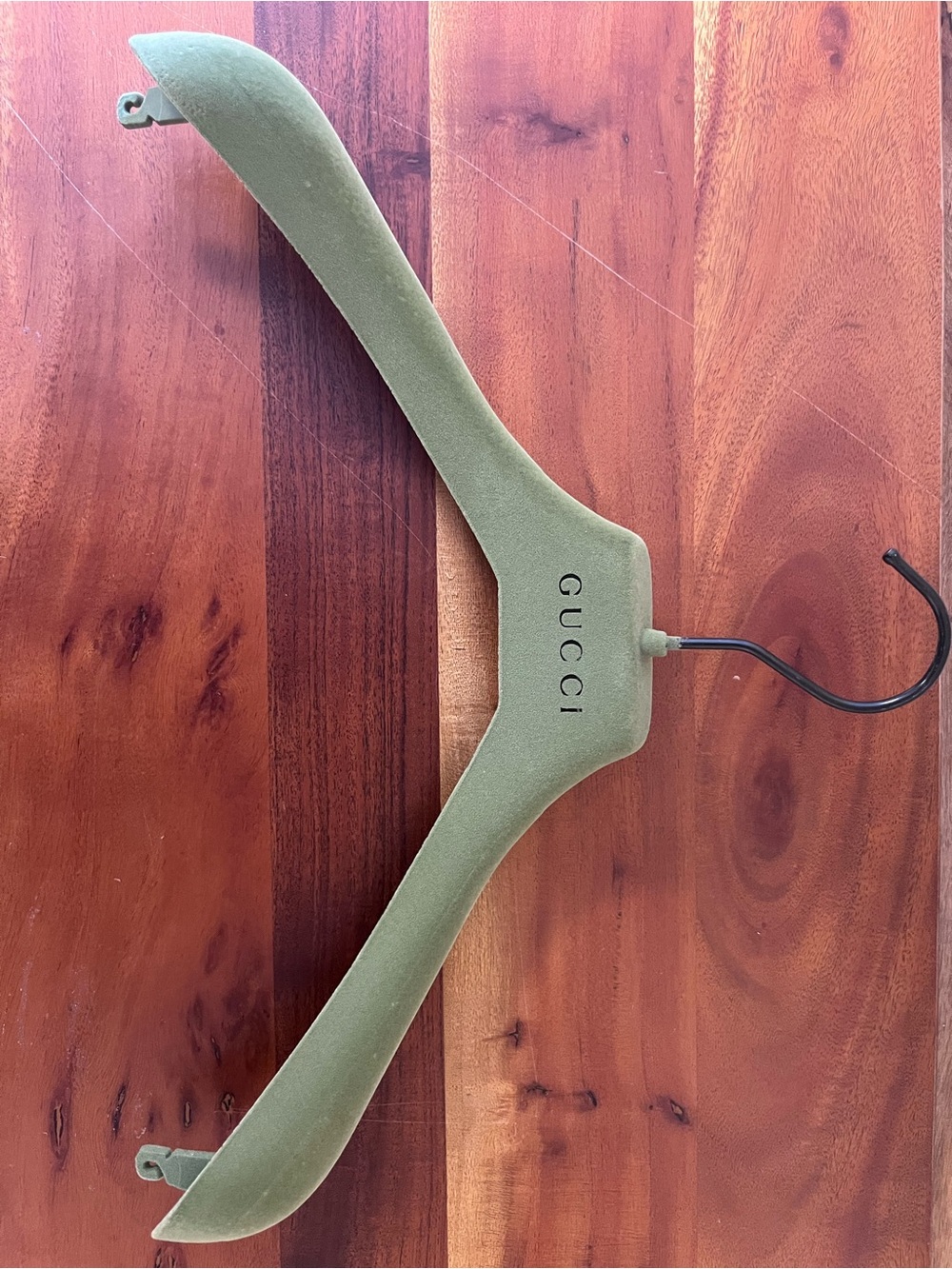Gucci Olive Green Velvet Men's Hanger